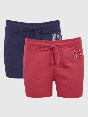 GAP Tracksuit Shorts with Logo, 2pcs - Women