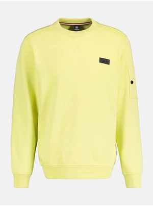 Light green men's sweatshirt LERROS - Men