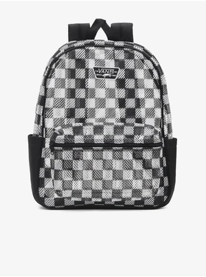 Black & White Mens Mesh Backpack VANS MN OLD SKOOL H2O BACKPACK - Women