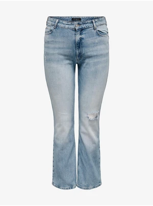 Light blue women's jeans ONLY CARMAKOMA Duru - Women