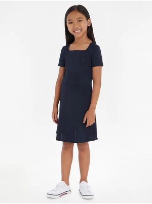 Navy blue Tommy Hilfiger dress for girls