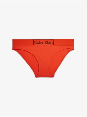 Oranžové dámské kalhotky Calvin Klein Underwear - Dámské