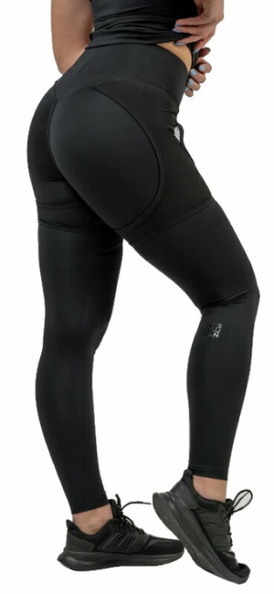 Nebbia High Waist Leggings INTENSE Mesh Black L Fitness Hose