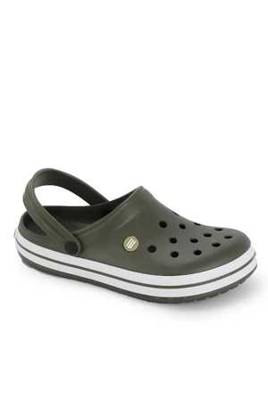 Esem Loop Women's Slippers Khaki / White