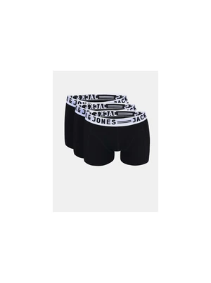 Set of three men's boxers in black Jack & Jones Sense - Men