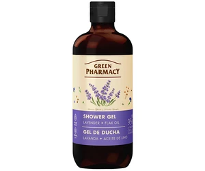 Sprchový gel s levandulí a lněným semínkem Green Pharmacy Shower Gel - 500 ml