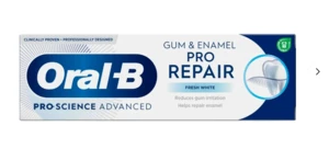 Oral-B Zubní pasta Gum & Enamel Pro Repair Fresh White 75 ml