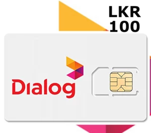 Dialog 100 LKR Mobile Top-up LK