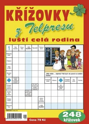 Křížovky z Telpresu luští celá rodina - 248 křížovek 1/2017