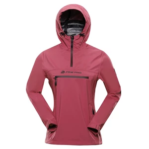 Športové bundy pre ženy Alpine Pro - tmavoružová