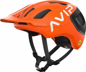 POC Axion Race MIPS Fluorescent Orange AVIP/Uranium Black Matt 48-52 Cyklistická helma