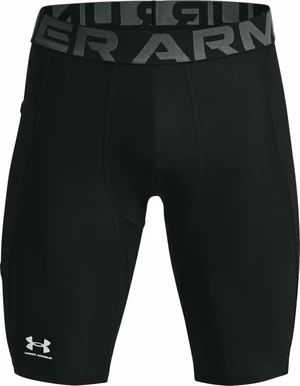 Under Armour Men's HeatGear Pocket Long Shorts Black/White S Bielizna do biegania