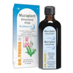 DR. THEISS Mucoplant jitrocelový sirup při kašli Na dobrou noc 250 ml