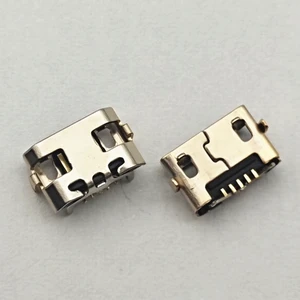 100pcs Micro USB Connector 5pin Charging Port Dock For Motorola MOTO G5S XT1793 Huawei Y5 II CUN-L01 Mini MediaPad M3 lite P2600