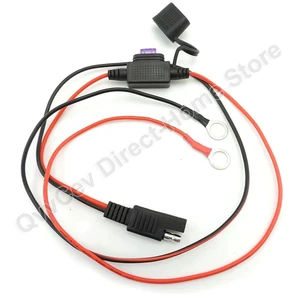 O-type Terminal to SAE Plug Line Automotive DIY Cable Connector 18AWG about 68cm Battery SAE DIY Cable Professional DC Power
