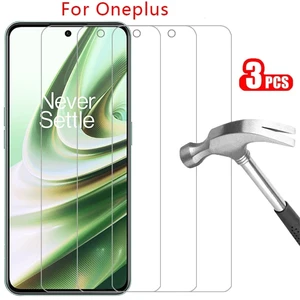 3PCS For OnePlus 10T Tempered Glass For OnePlus Nord 2 T Screen Protector For OnePlus 9 9R 9RT 10R Nord 2T CE 2 Lite Glass Film