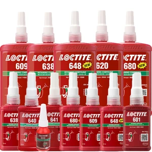 1pcs Loctite 601 620 648 680 603 609 638 640 641Cylindrical Parts Holding Glue Temperature Bearing Fastening Adhesive Anaerobic
