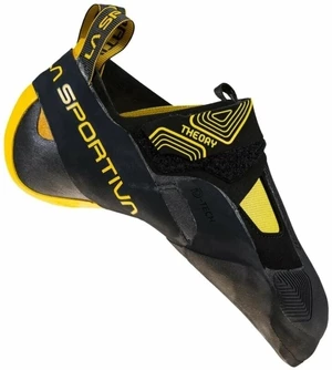 La Sportiva Theory Black/Yellow 41,5 Zapatos de escalada