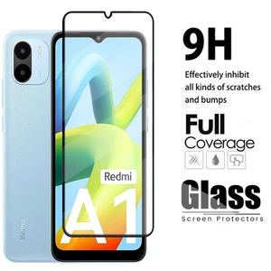 9H Full Cover For Redmi A1 Glass For Xiaomi Redmi A1 Tempered Glass Protective Screen Protector For Redmi A1 2022 Glass Film