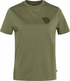 Fjällräven Fox Boxy Logo Tee W Verde L Camisa para exteriores