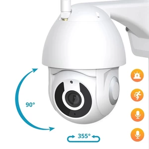 Zemismart Tuya WIFI 1080P IP Camera Smart Monitored Camera Human Detection Home Security Two Way Audio Baby Monitor