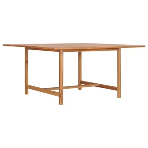 Garden Table 59.1"x59.1"x29.9" Solid Teak Wood