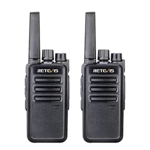 2PCS Retevis RT68 16 Channels Frequency 462 MHz Mini Ultra Light Handheld Radio Walkie Talkie Intercom