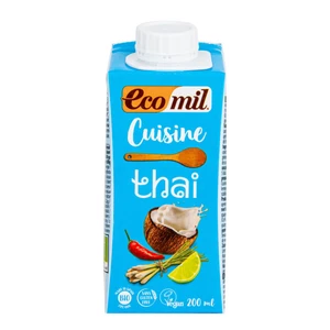 Krém kokosový na vaření Thai 14 % tuku 200 ml BIO   ECOMIL
