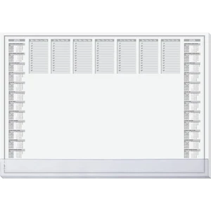 Sigel Protect HO366 písacie podložka kalendár na 2 roky sivá (š x v) 595 mm x 410 mm