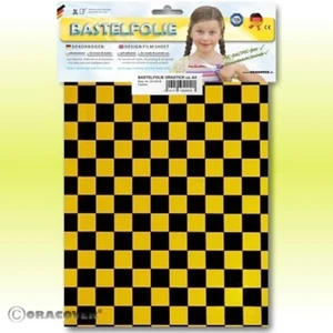 Oracover 48-033-071-B lepiaca fólia Orastick Fun 4 (d x š) 300 mm x 208 mm žltá, čierna