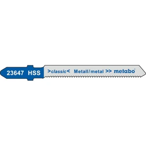 Metabo 623647000 Metabo 5 listov priamočiarej píly, kovová 51 5 ks