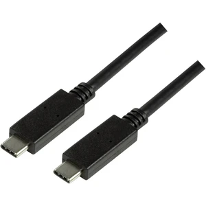 LogiLink #####USB-Kabel #####USB 3.2 Gen1 (USB 3.0 / USB 3.1 Gen1) #####USB-C™ Stecker, #####USB-C™ Stecker 50.00 cm čie