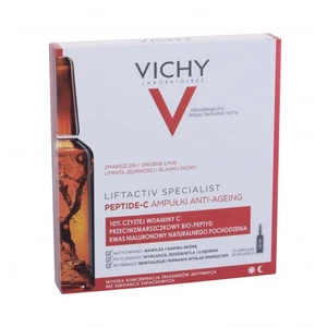 Vichy Liftactiv Peptide-C Anti-Aging Ampoules 18 ml pleťové sérum na všechny typy pleti; na dehydratovanou pleť; proti vráskám; na pigmentové skvrny