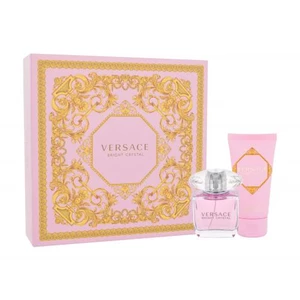 Versace Bright Crystal dárková kazeta toaletní voda 30 ml + tělové mléko 50 ml pro ženy