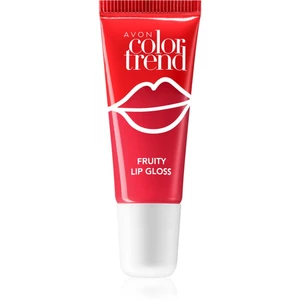 Avon ColorTrend Fruity Lips lesk na pery s príchuťou odtieň Strawberry 10 ml