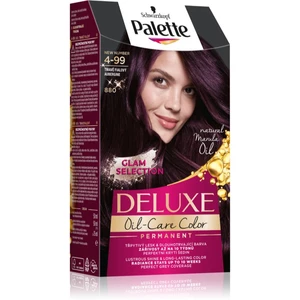 Schwarzkopf Palette Deluxe permanentná farba na vlasy odtieň 4-99 880 Aubergine 1 ks