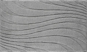 LineaDue Koupelnová předložka MARRAKESH antracitová 60x100 cm