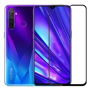 BAKEEY 9H Anti-Explosion Full Cover Full Gule Tempered Glass Screen Protector for Realme 5 Pro