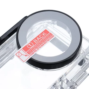 Tempered Lens Protector for Mini 4K Camera Waterproof Case