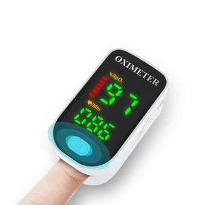 Finger Clip Pulse Oximeter Portable Blood Oximeter Color Screen Finger Clip Blood Oxygen Saturation Detector Health Care
