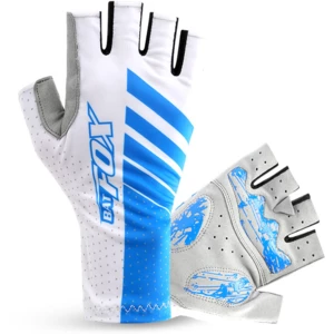 Cycling Gloves Half Finger Gloves Anti-slip Shock Absorbing Breathable Elasticity Bike Gloves Outdoor Protect for Women