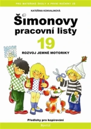 Šimonovy pracovní listy 19 - Rozvoj jemné motoriky
