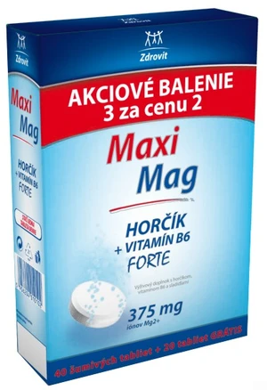 MaxiMag MG FORTE 375MG+B6