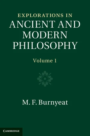 Explorations in Ancient and Modern Philosophy