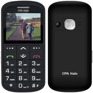 Mobilný telefón CPA Halo 11 Pro Senior s nabíjecím stojánkem (TELMY1011PROBK) čierny tlačidlový telefón • 2,4" uhlopriečka • farebný displej • 220 × 1