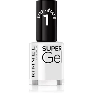 Rimmel Super Gel gélový lak na nechty bez použitia UV/LED lampy odtieň 001 Basic B 12 ml