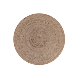 Koberec z konopného vlákna LABEL51 Natural Rug, ⌀ 150 cm