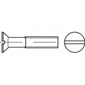 Zápustný šroub TOOLCRAFT TO-6867930, N/A, M5, 35 mm, Ušlechtilá ocel V4A , 100 ks