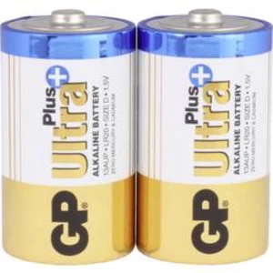 Baterie velké mono D alkalicko-manganová GP Batteries GP13AUP / LR20 1.5 V 2 ks
