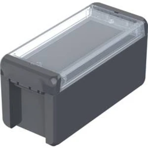 Univerzální pouzdro Bopla B 180809 PC-V0-G-7024 Bocube Gehäuse 96024134, 191 x 80 x 90 , polykarbonát, šedá grafit (RAL 7024), 1 ks